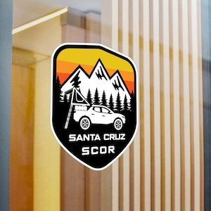 Santa Cruz Overlander Sticker FREE SHIPPING