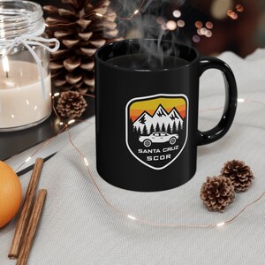 Santa Cruz Mug for Coffee, Tea, Hot beverage - FREE SHIPPING -