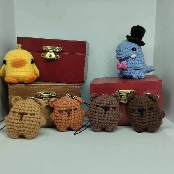 Porte clés amigurumi Nounours