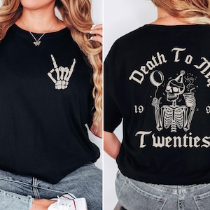 30th Birthday Shirt Death To My Twenties Tee Dirty Thirty Sweatshirt RIP 30 Tshirt Rest In Peace Sweater Comfort Colors®