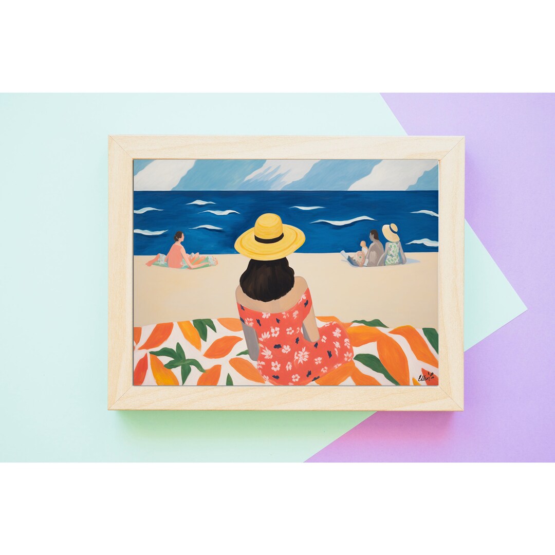 Printable Beach Wall Art, Surf Print, Beach House Print, Beach ...