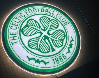 PREORDER Celtic FC Wall Led Light
