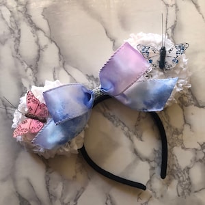 Flower butterfly ears