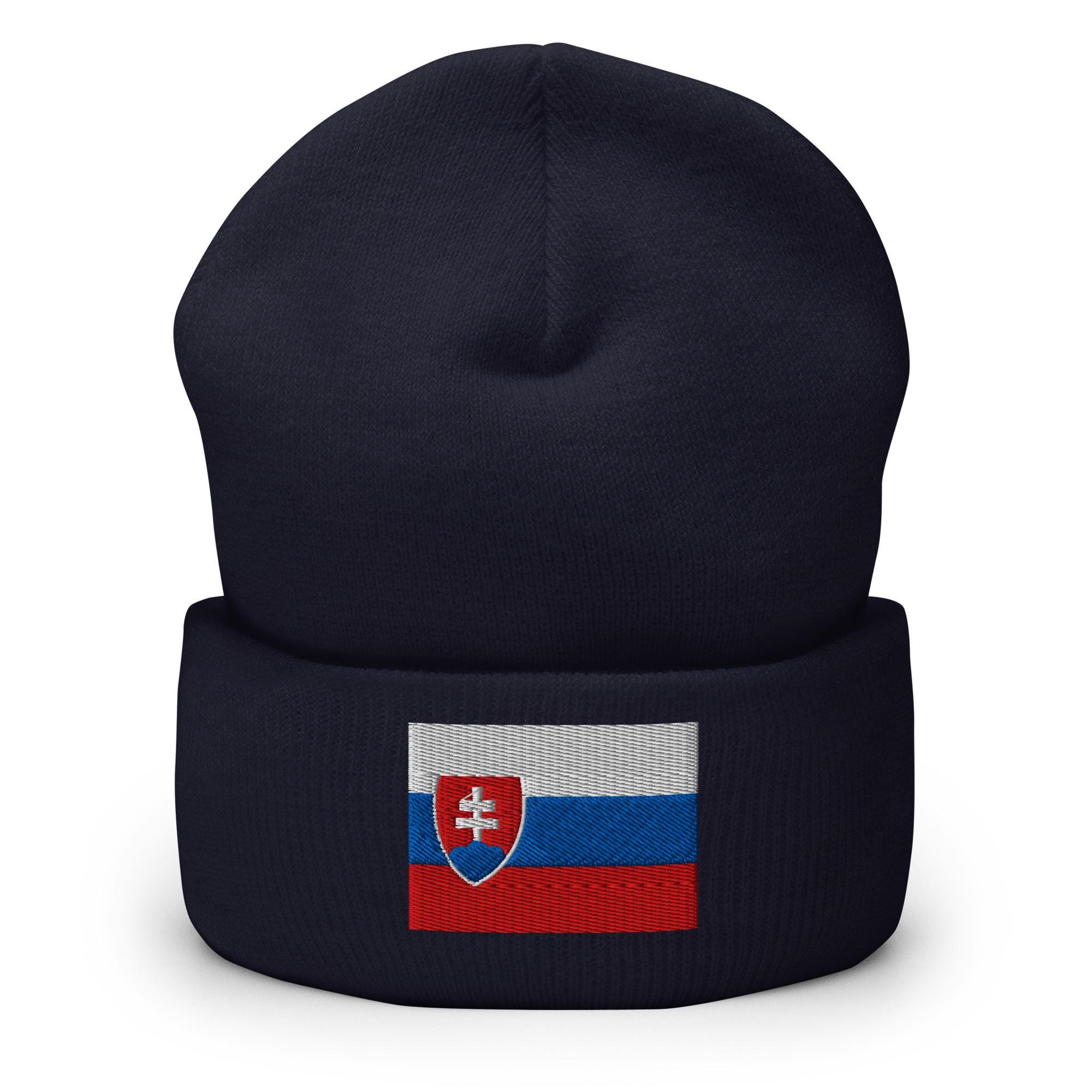 Vlag van Slowakije gebreide muts voor mannen/dames heren gebreide muts met manchetten - gebreide mutsen voor de winter zacht en warm, Vlag van Slowakije, one size Vlag van Slowakije gebreide muts voor mannen/dames heren gebreide muts met manchetten - gebreide mutsen voor de winter zacht en warm, Vlag van Slowakije, one size