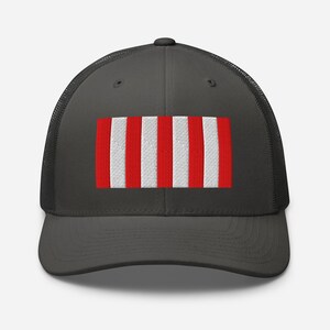 Sons of Liberty Flag Hat, Embroidered Adjustable Mesh Back Trucker Cap, American History Gift, Multiple Colors