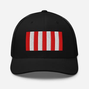 Sons of Liberty Flag Hat, Embroidered Adjustable Mesh Back Trucker Cap, American History Gift, Multiple Colors