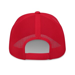 Made You Look He's On The List Hat, Embroidered Adjustable Mesh Trucker Cap, Trump Epstein List, Release the Epstein List