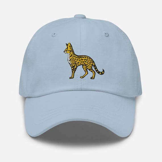 Adjustable Cotton Baseball Cap with Embroidered Cat Design for Adults American Tabby cat embroidered dad hat, Tabby cat  main image 4