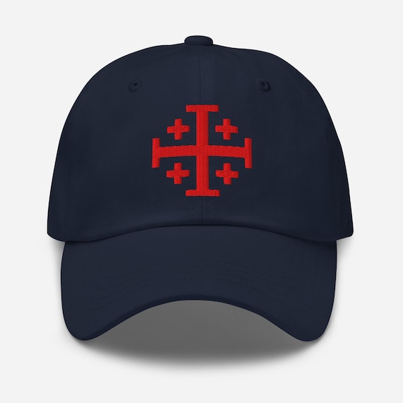 Deus Vult-Casquette De Baseball Réglable Non Construite Pour