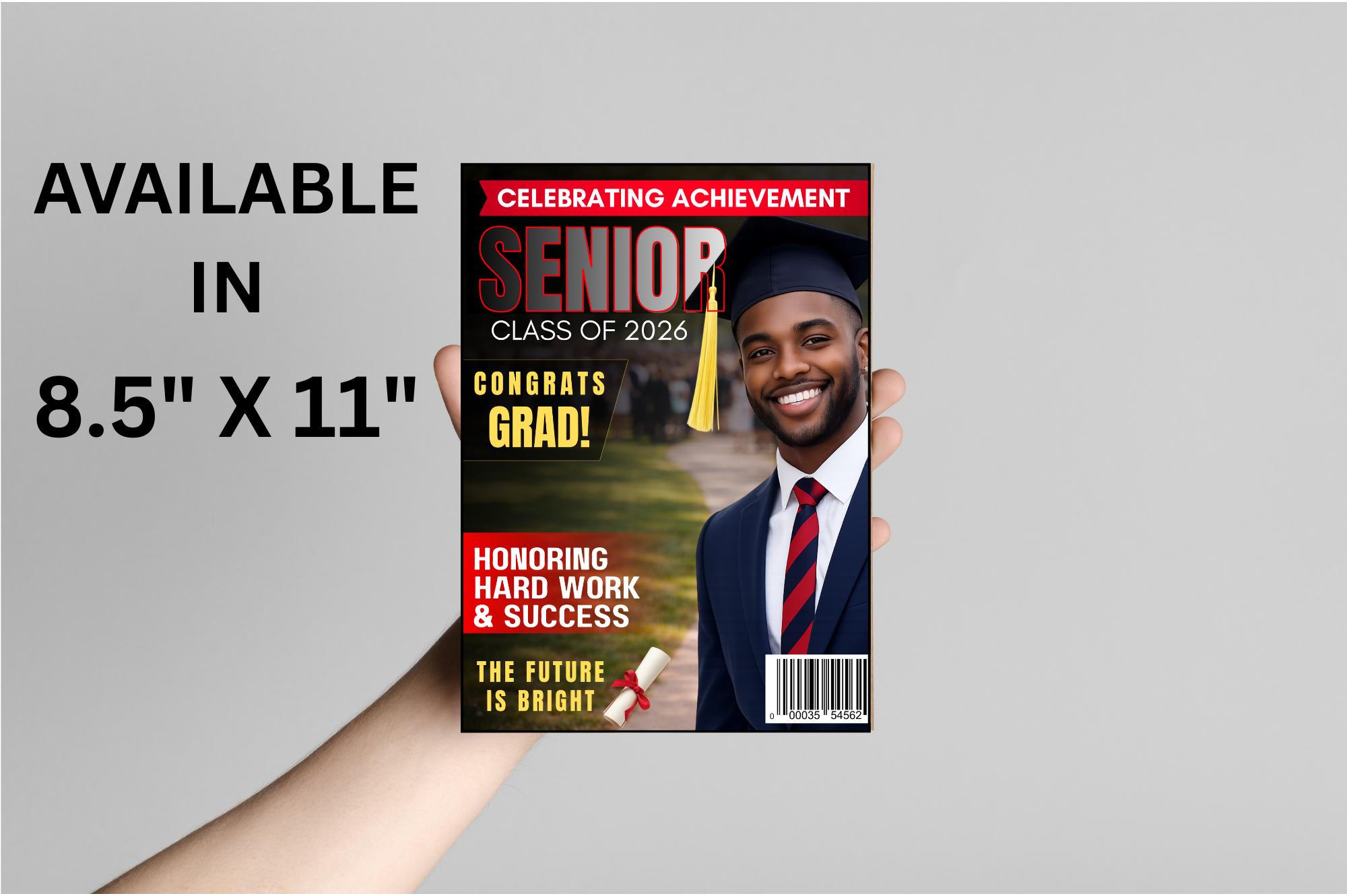 Senior Class of 2026 Graduation Poster | Congrats Grad Banner (digital ...
