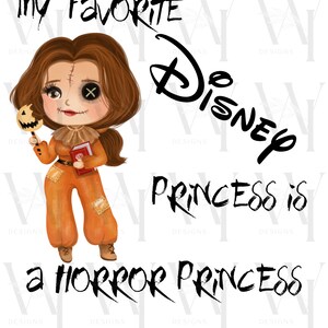Horror Princess, Princess, Horror, Belle, Scarecrow, Tshirt, PNG