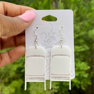 Folding Chair Earrings