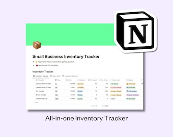 Small Business Inventory Tracker