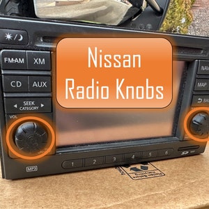 Nissan NV Radio Knobs (Pair)