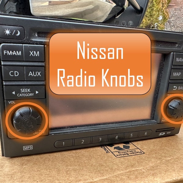 Nissan Radio Knobs (Pair)