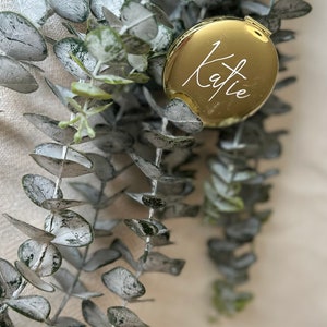 Personalised Mirror - Gold