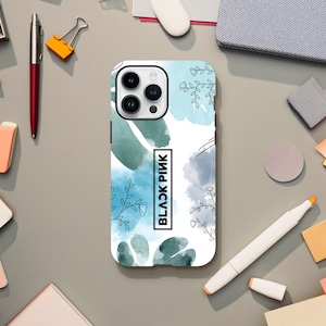 Blackpink Hard Phone Case; Blue version