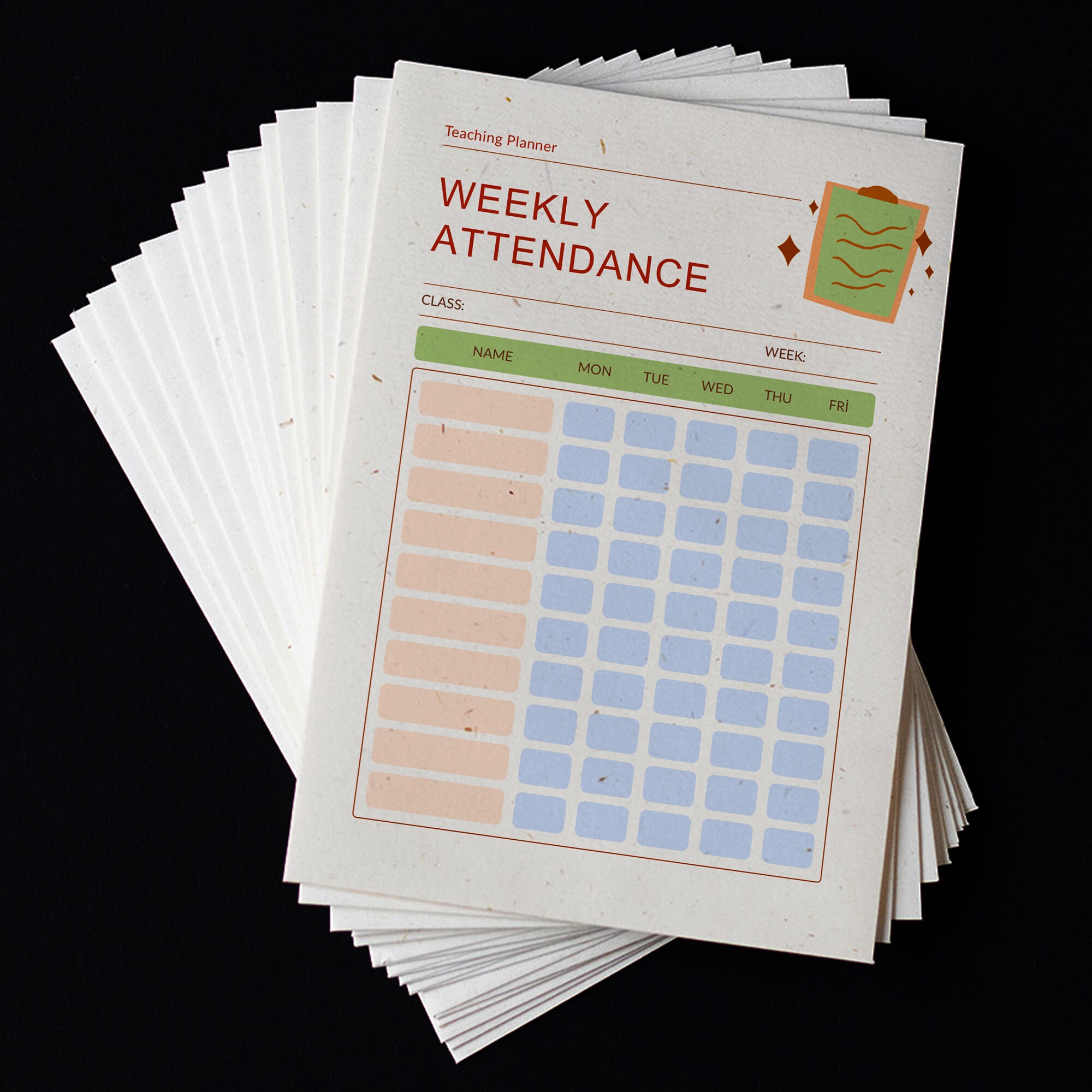 Printable Teacher Planner, Lesson Planner Printable, Teaching Notebook ...