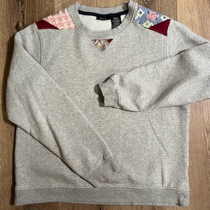 【SATIIIZ】Redon Vintage Pigment Quilted Jumper Vintage Quilt Hoodie Sweatshirt - Etsy