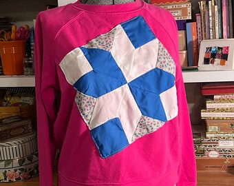 Bonita y rosa - Sudadera acolchada