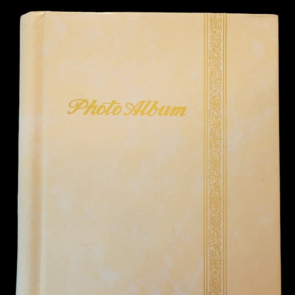 Vintage MCM Photo Album Blank 20 Pages Wedding Fancy
