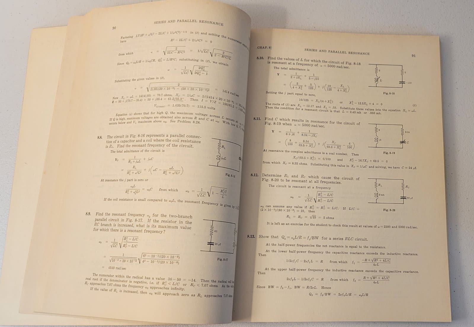 Vintage 1965 Schaum's Outline Series: Electric Circuits Joseph A