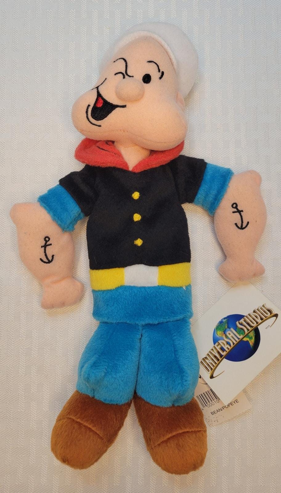 Vintage Popeye Plush - Etsy