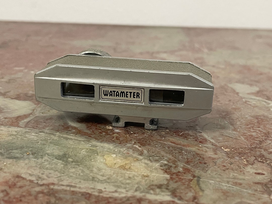 Watameter Rangefinder Exposure Meter Light Meter Photography Vintage 1960s in Good Condition Etsy