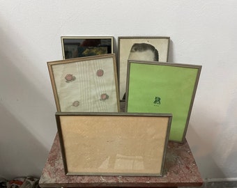 Silver plated photo frames 24x18 cm (8.5x11 inch) photos 1950s-1970s Make your choice