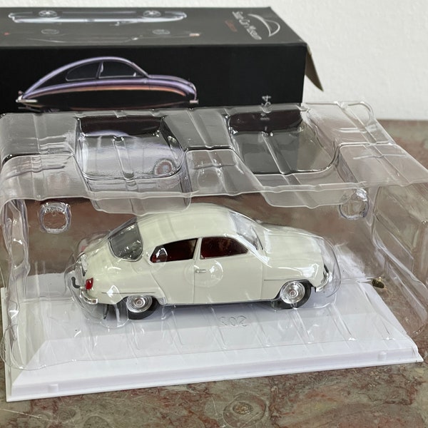 Saab Car Museum in box. Mint condition. Box somewhat damaged Saab 96 - model car scale model toys Toys for boys Toys for men - NEW