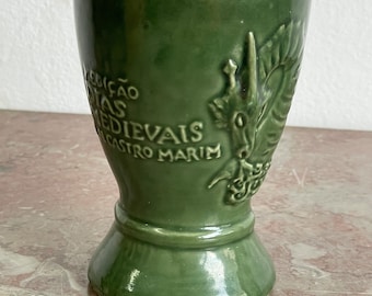 Drinking cup issued for the Medieval celebration in Castro Marim South Portugal Algarve Faro - Xedicao dias Medievais - wine cup