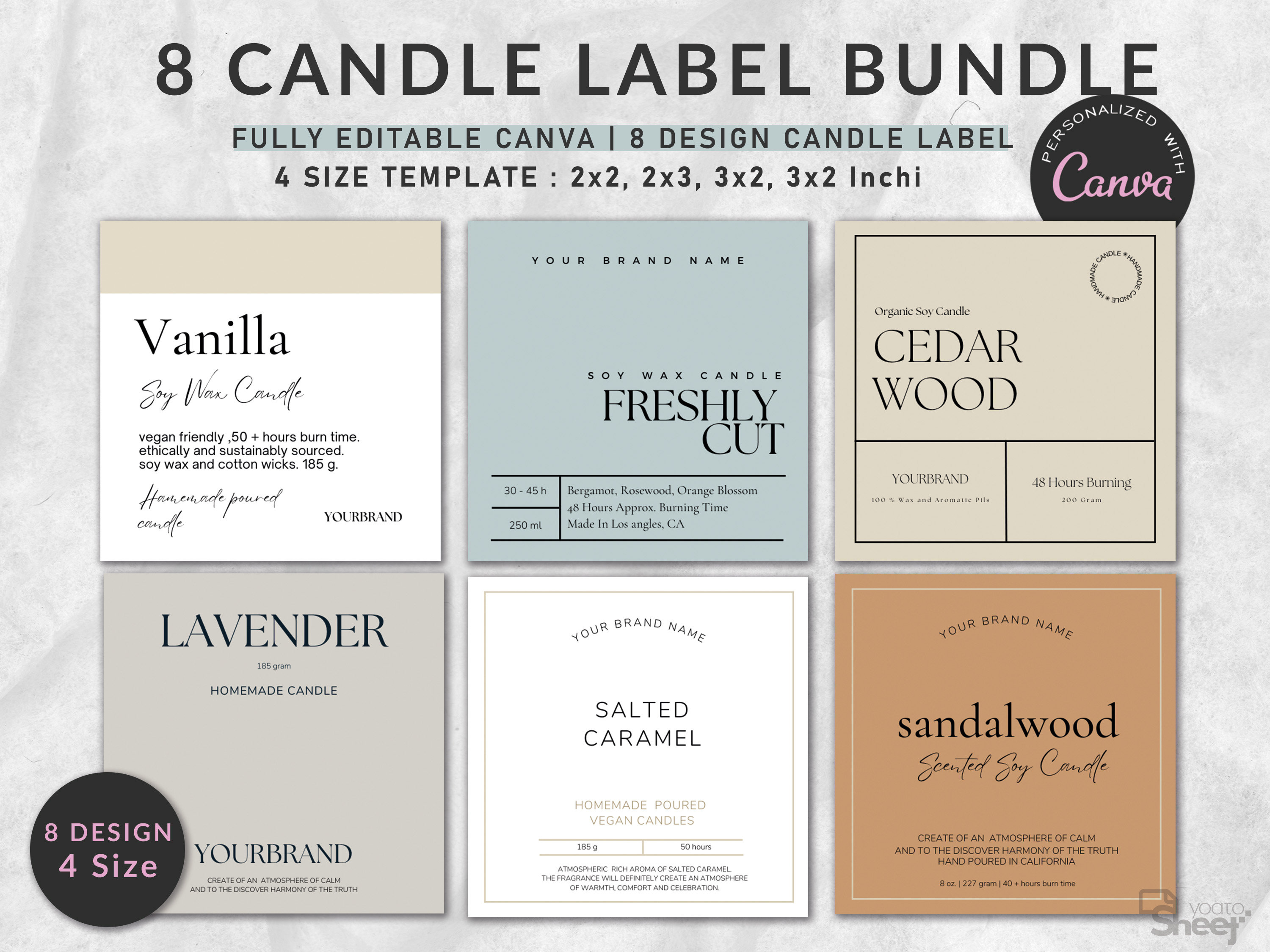 Candle Label Ideas - 92+ Best Candle Label Designs In 2024