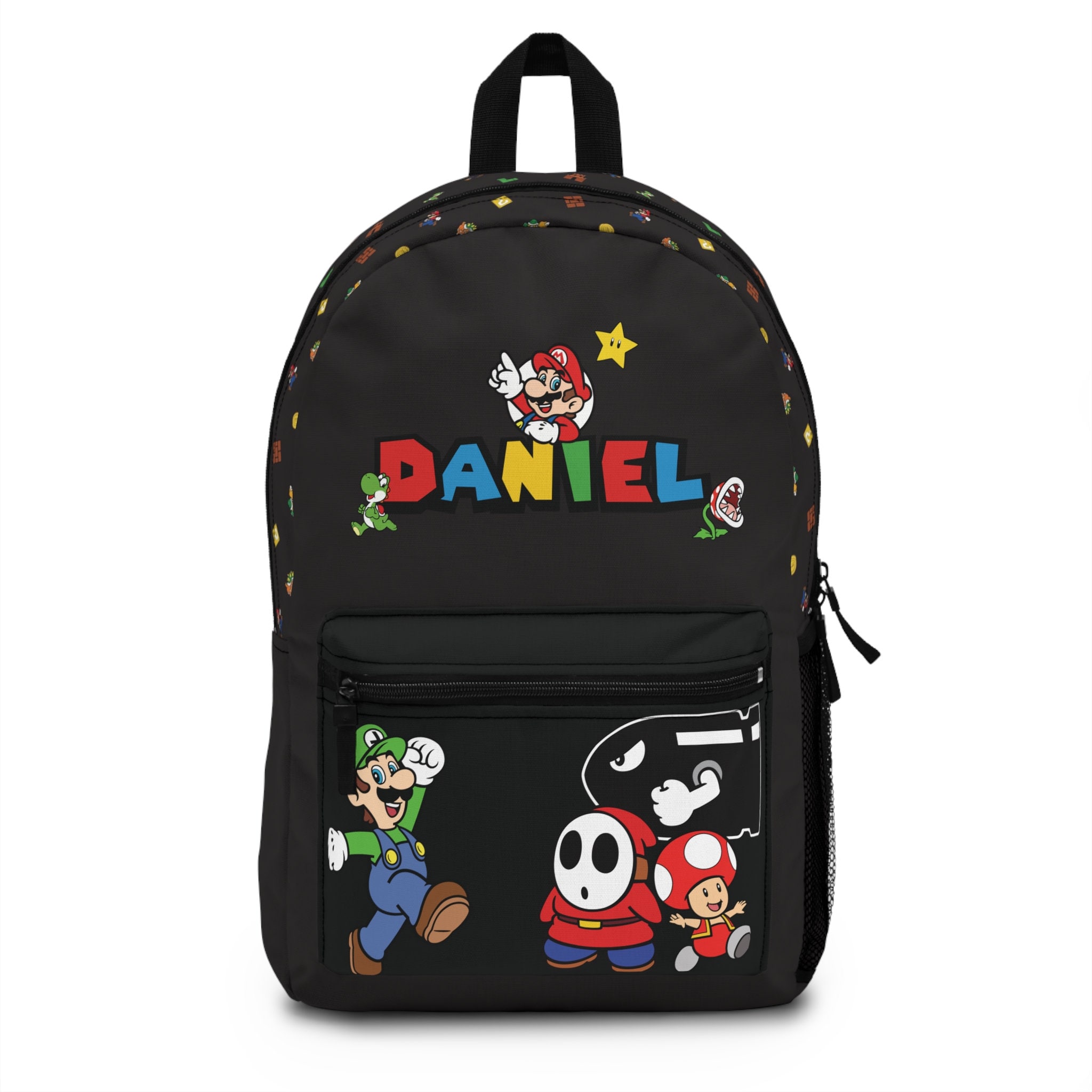 Discover Custom Kids Backpack, Super Mario backpacks