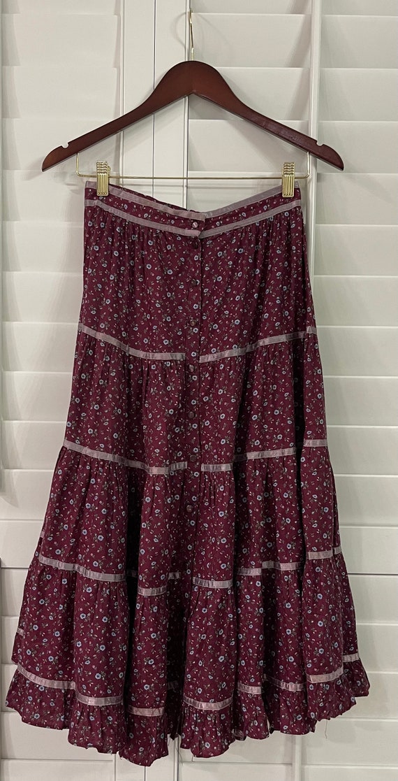 Vintage Jessica McClintock Gunnies Skirt