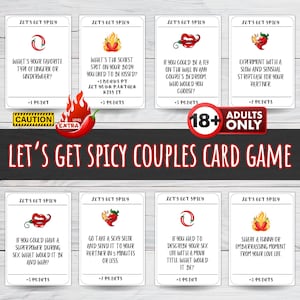 Jeu de cartes sales pour adultes Jeux de cartes à imprimer Jeux de fête pour adultes Jeu de cartes pour couple romantique Démarreurs de conversation entre coquins