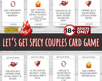 Dirty Adult Game Cards Printable Card Games Adult Party Games Romantic Couple Card Game Flirty Conversation Starters Couple Dare Sex Game