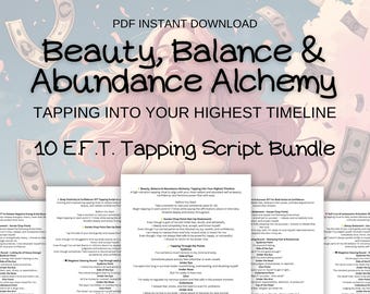 EFT Tapping Scripts Bundle for Women – Emotional Healing (PDF)