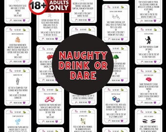 Dirty Adult Game Cards Printable Date Night Games Romantic Couple Card Game Flirty Conversation Starters Couple Dare Game Kinky Sex Games