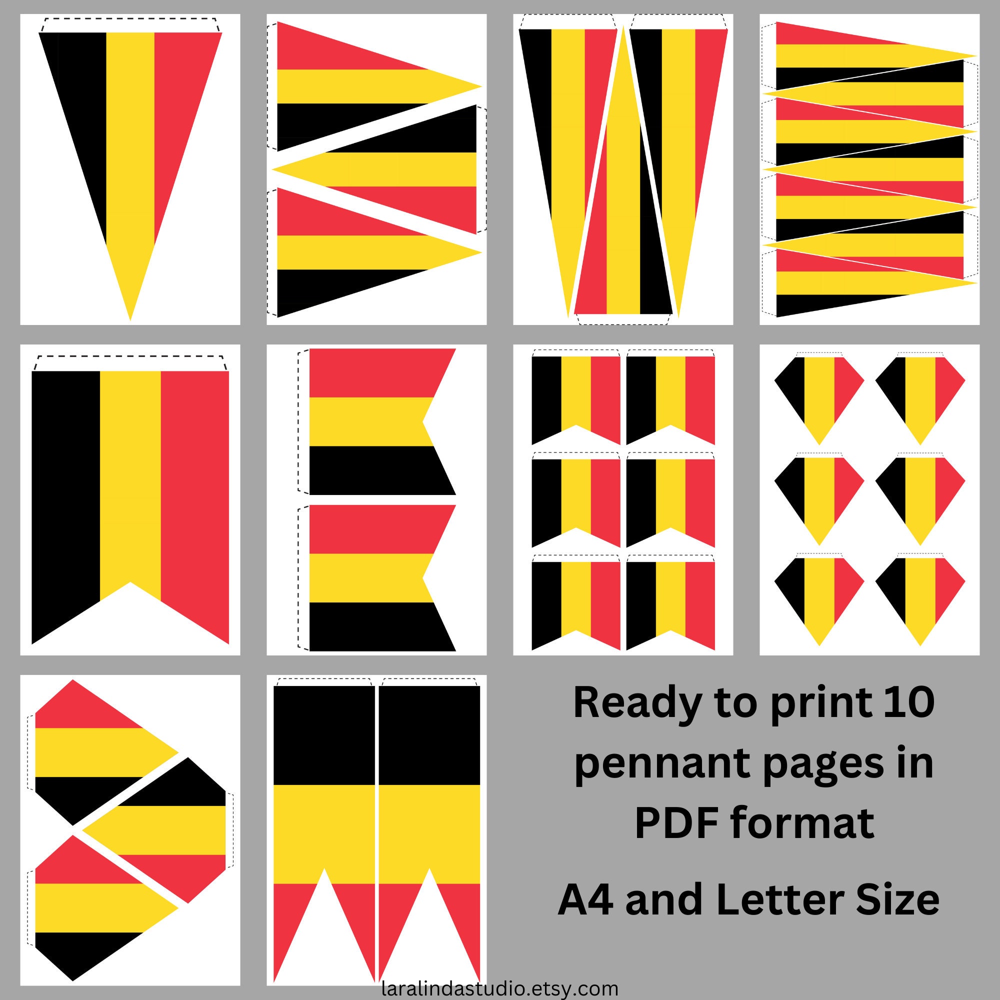 Belgium Flag Bundle 77 SVG &amp; PNG Printable Files for Ready to Use ...