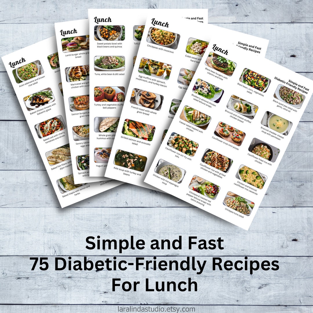 Diabetes Meal List for Lunch Diabetic Friendly Lunch Easy Recipes for