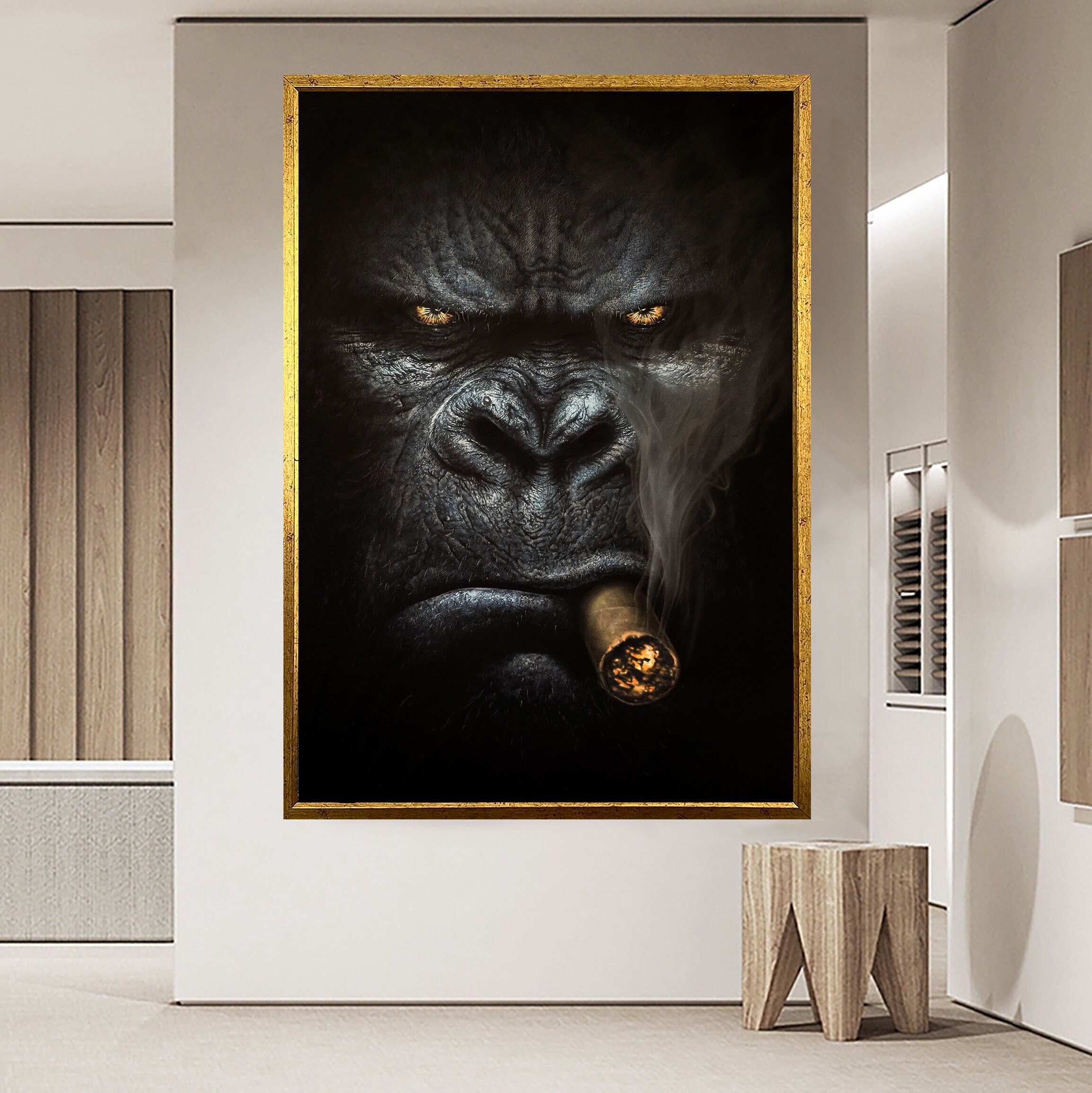 The Monkey Marketplace Art Print