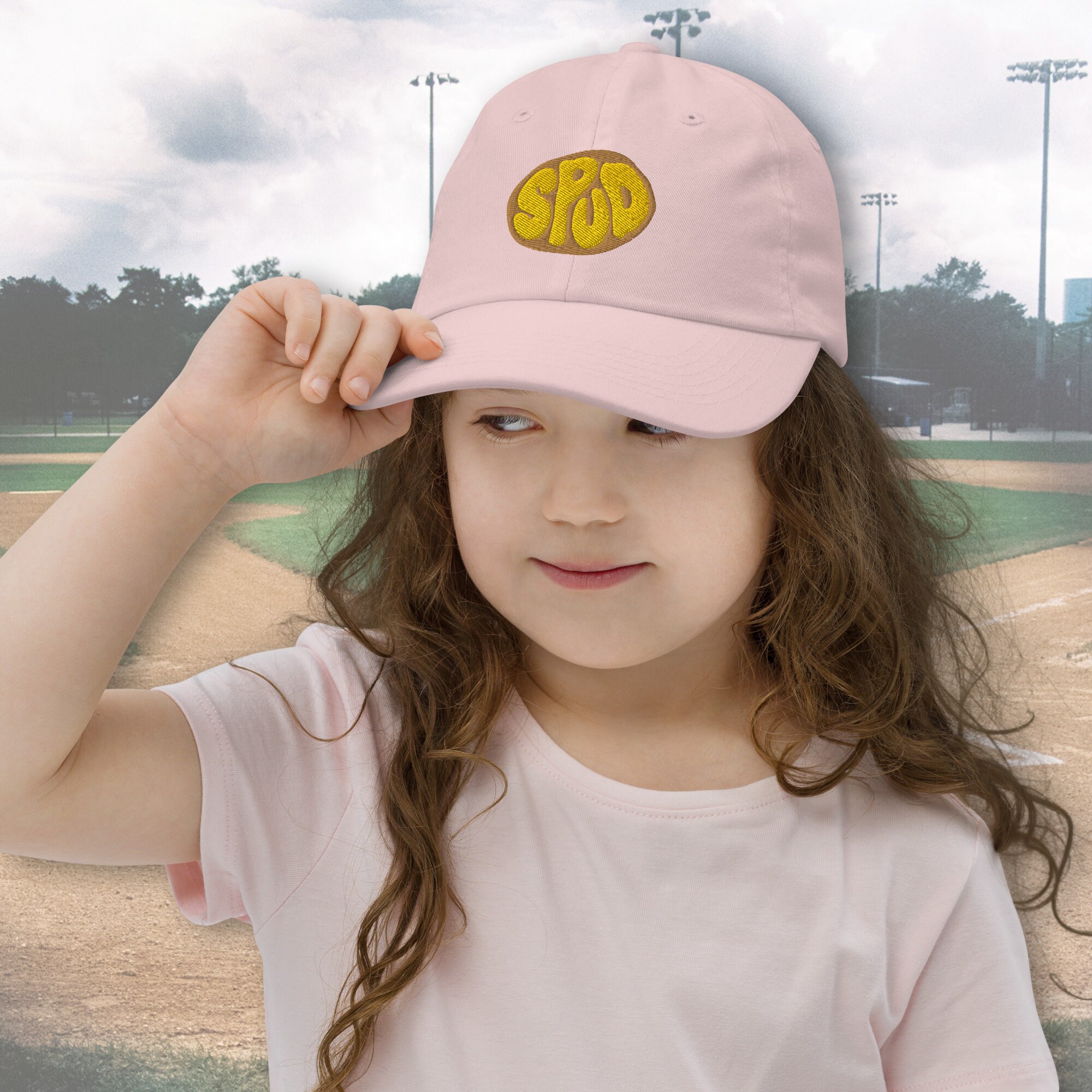 Spud Cap Embroidered Spud Potato Youth Baseball Cap - Etsy