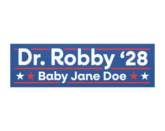 Dr Robby na prezydenta – magnesy samochodowe