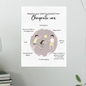 Chiropractic for Kids Print