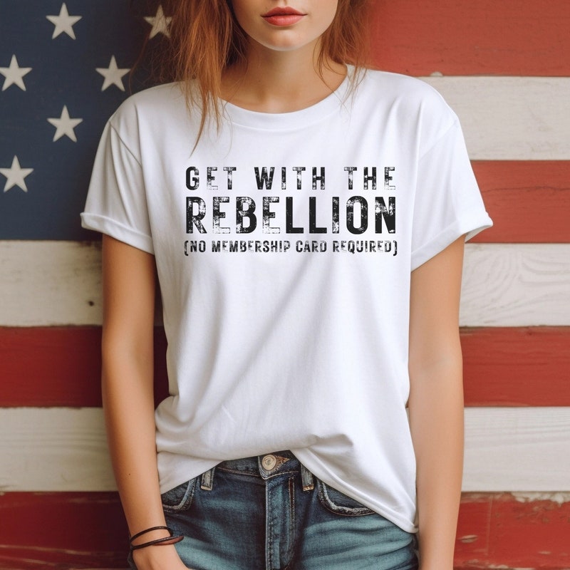 Rebellion Silk Front Tee