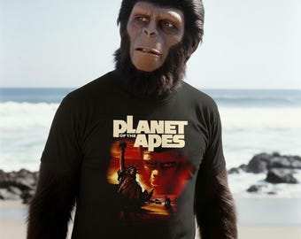 Planet of the Apes 1968 Tee: Vintage Movie Graphic T-Shirt