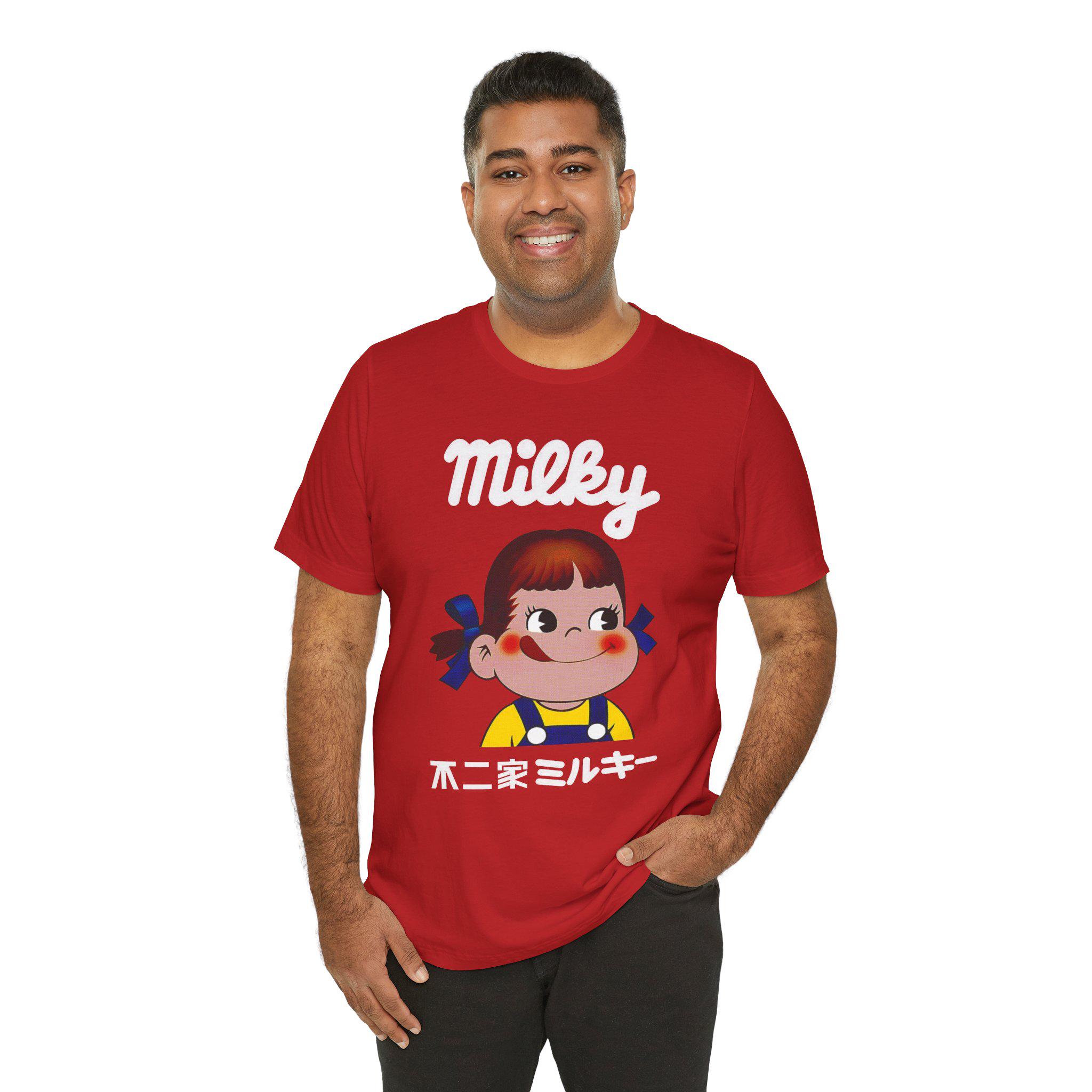 Peko Chan T-shirt: Kawaii Japanese Graphic Cotton Tee - Fujiya