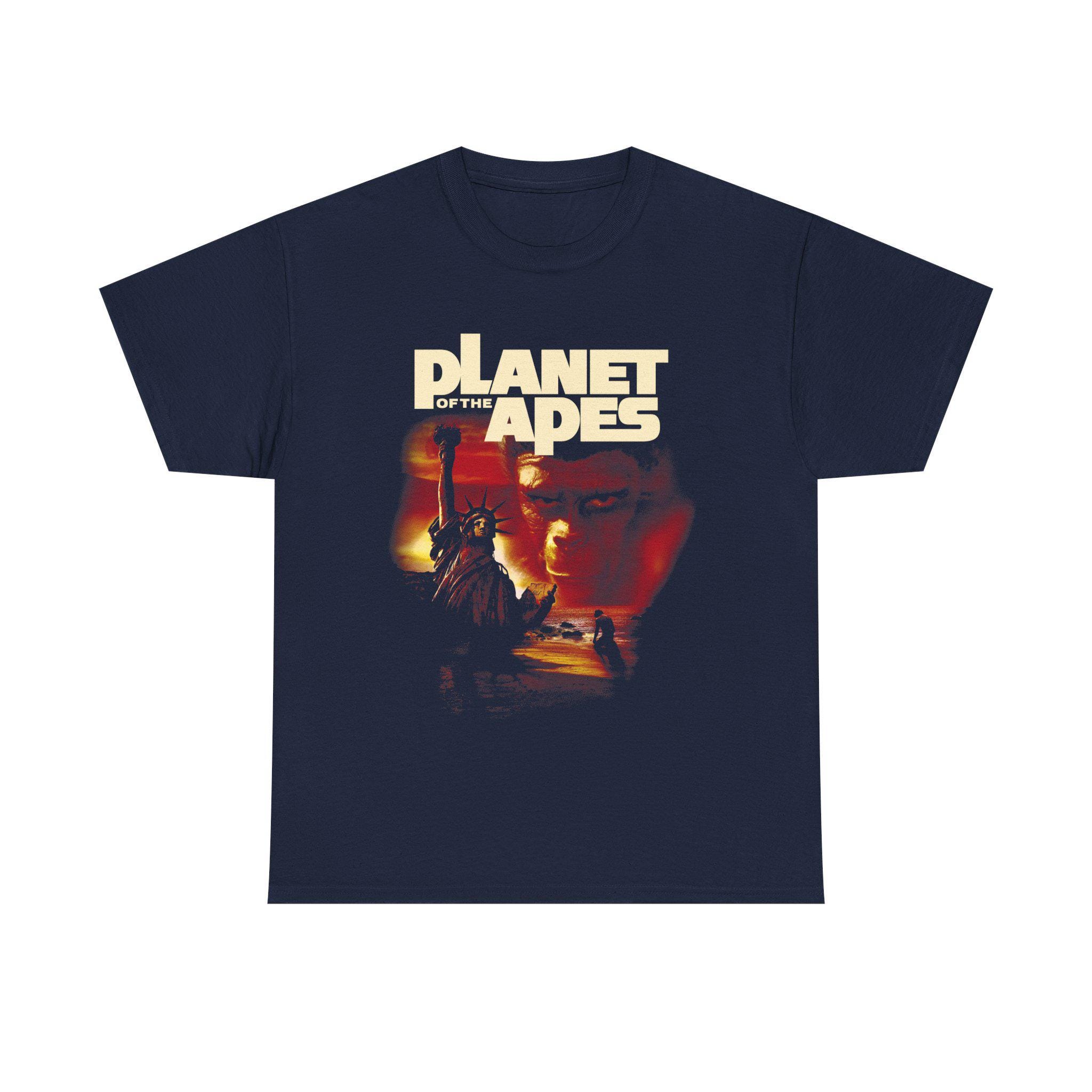 猿の惑星 1968 Tシャツ：ヴィンテージ映画グラフィックTシャツ - Etsy 日本