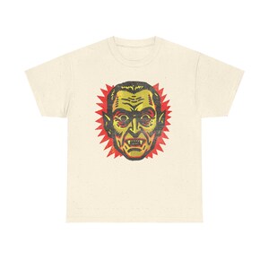 Retro Halloween Vampire T-Shirt: Gothic Horror Graphic Tee image 9