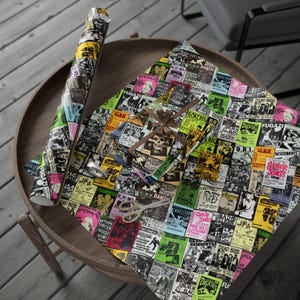 Punk Rock Gift Wrap : Edgy Music Wrapping Paper image 3